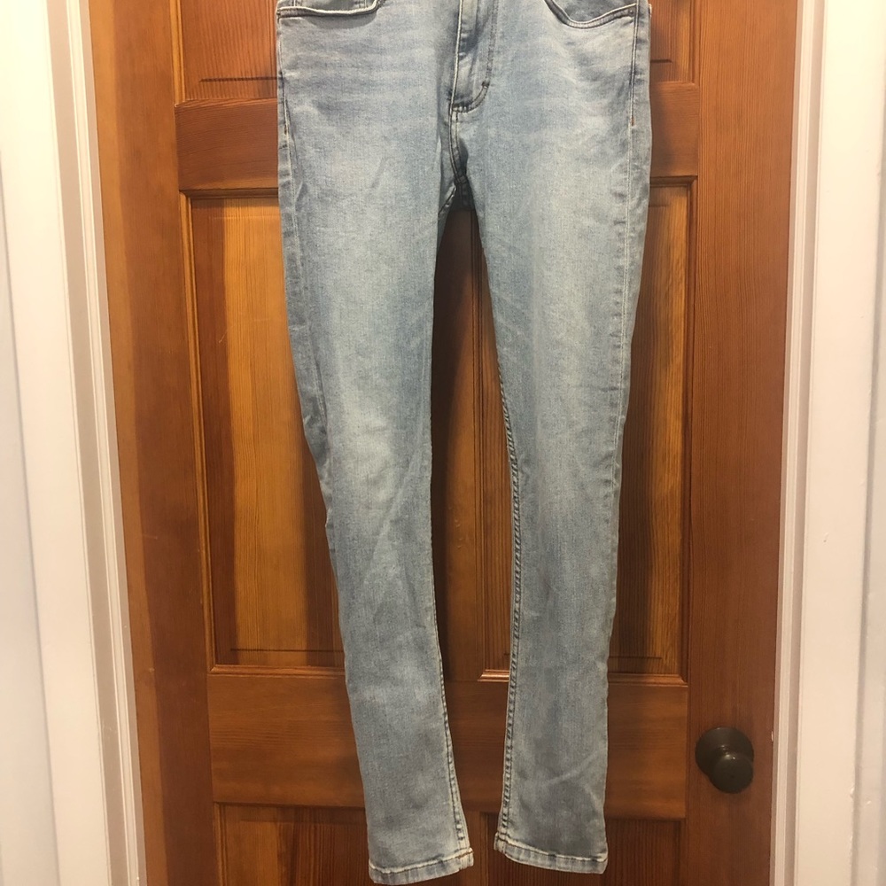 Young mens light jean slim fit Zara